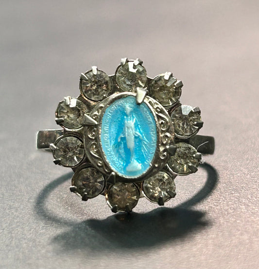 Vintage Our Lady of Guadalupe Ring