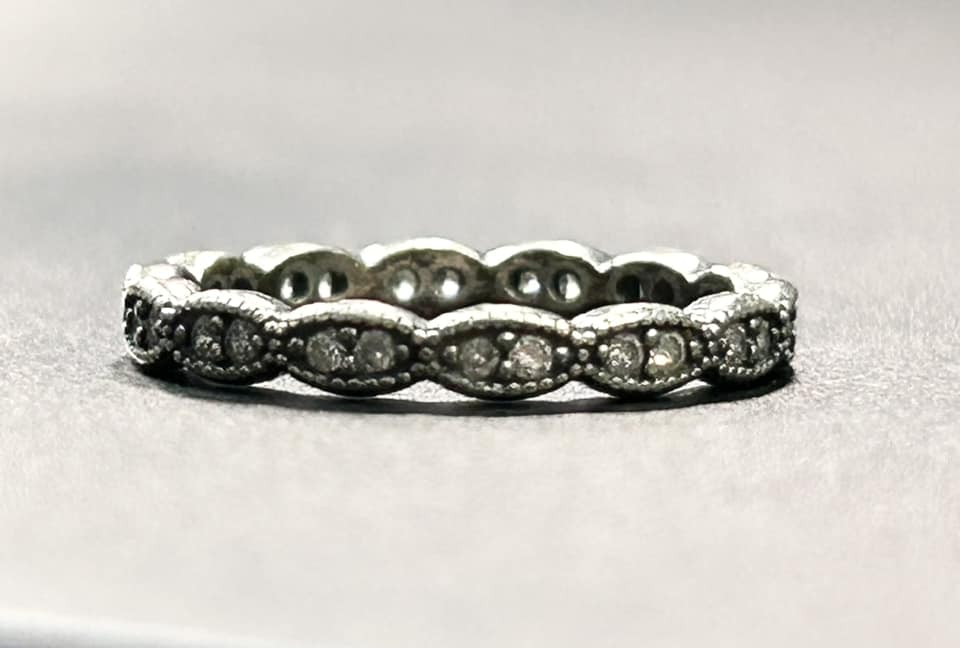 Sterling Silver Eternity Ring