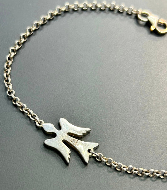 Sterling Silver Angel Bracelet