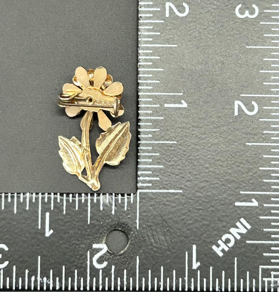 Hong Kong Flower Brooch