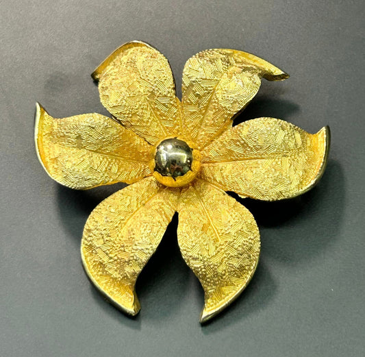 Vintage Flower Brooch