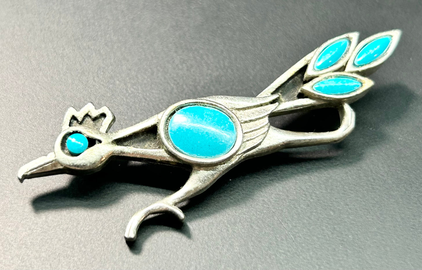 St. Labre Roadrunner Brooch