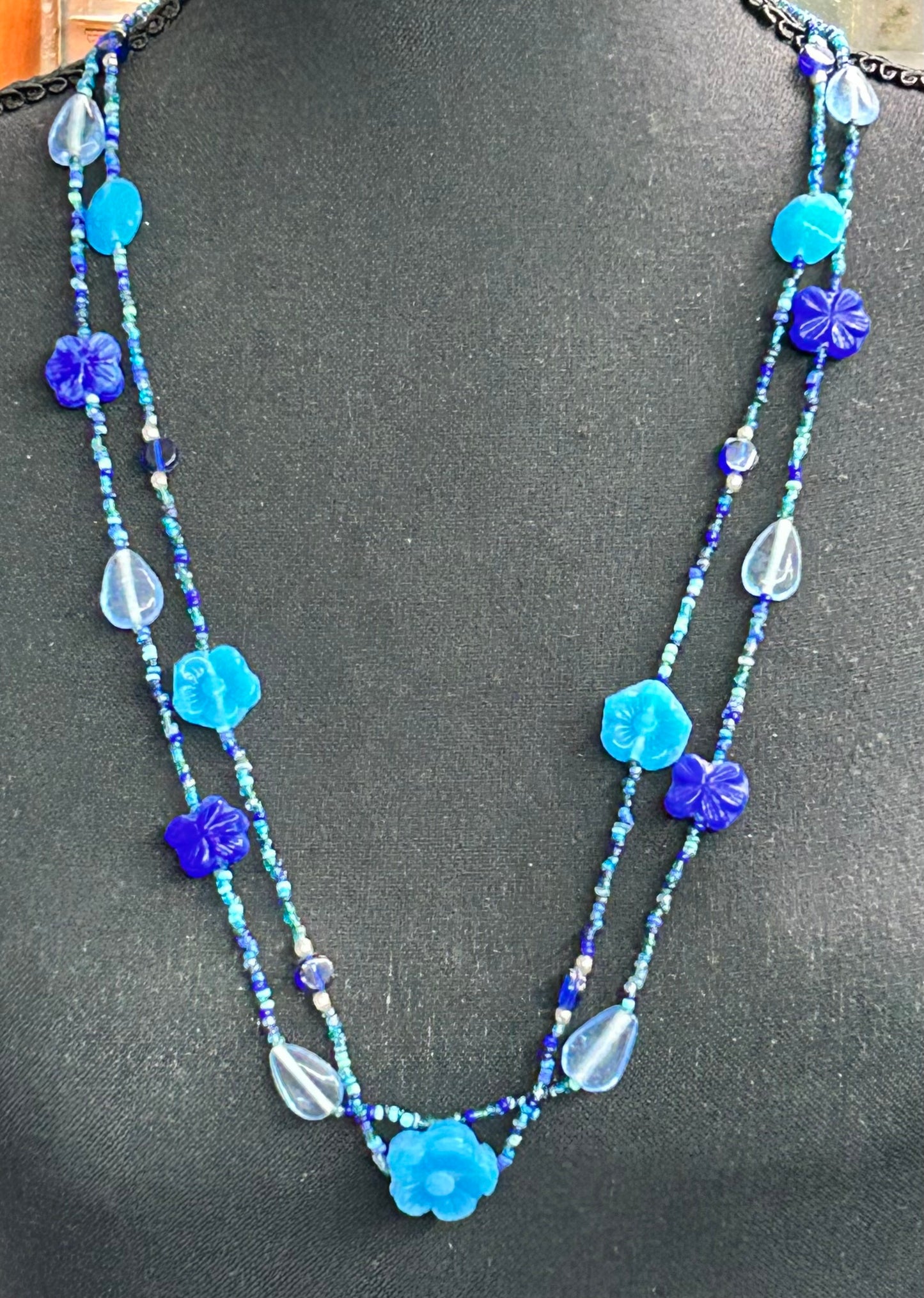 Vintage Glass Necklace
