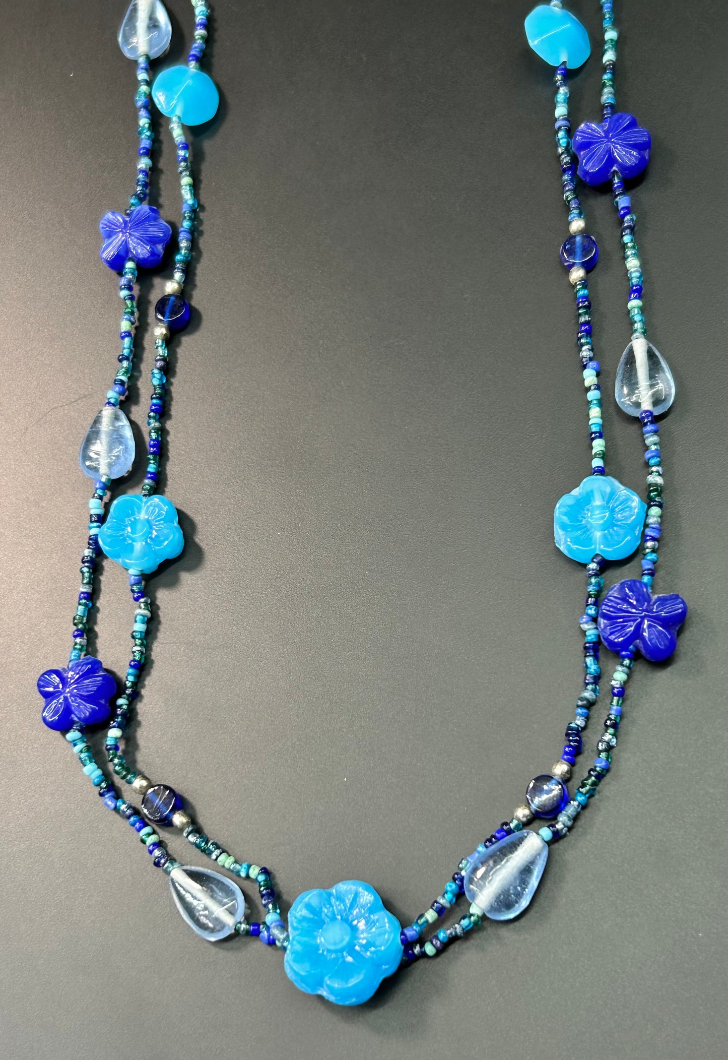 Vintage Glass Necklace