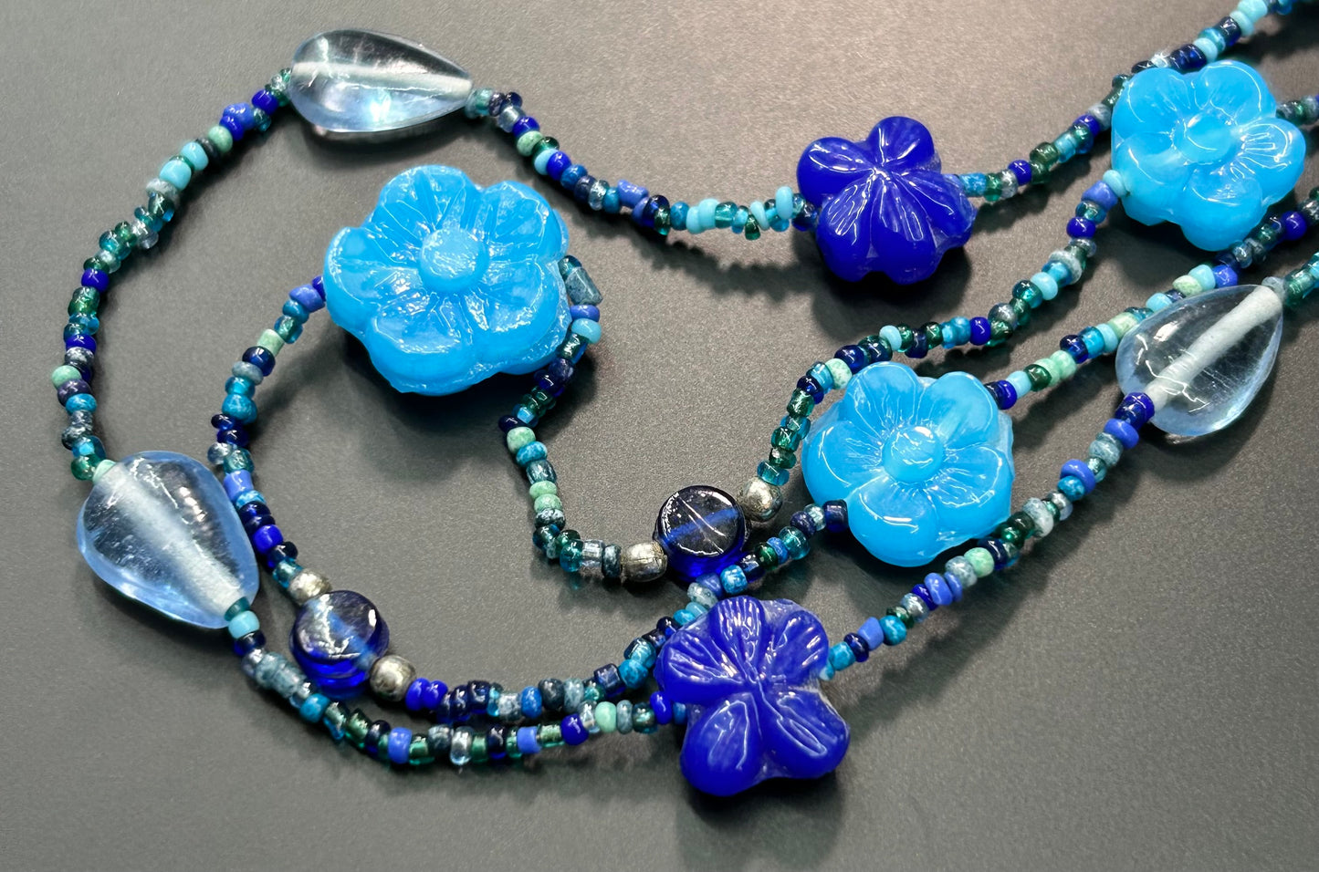 Vintage Glass Necklace