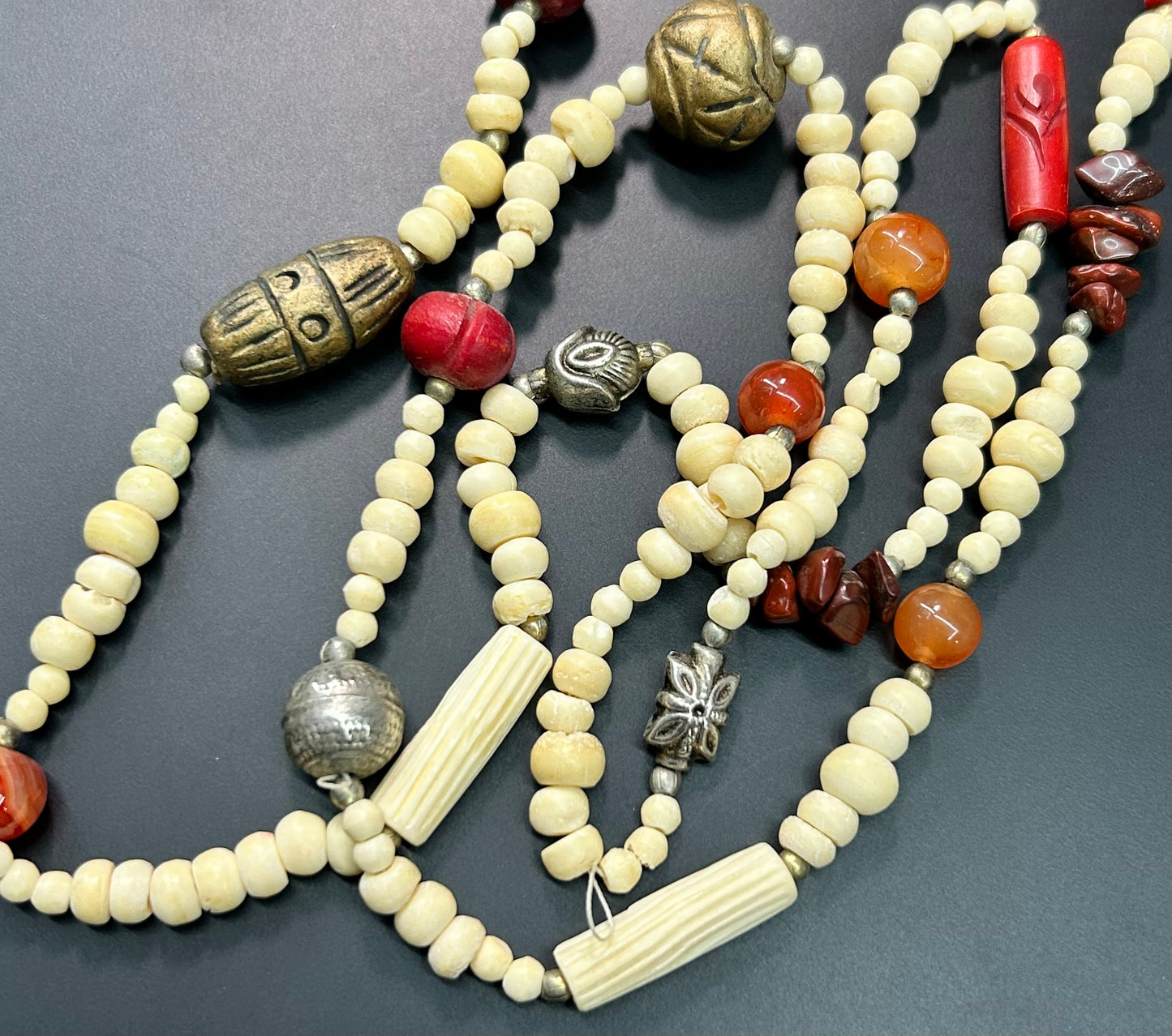 Bone Tribal Necklace
