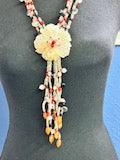 Flower Tassel Necklace