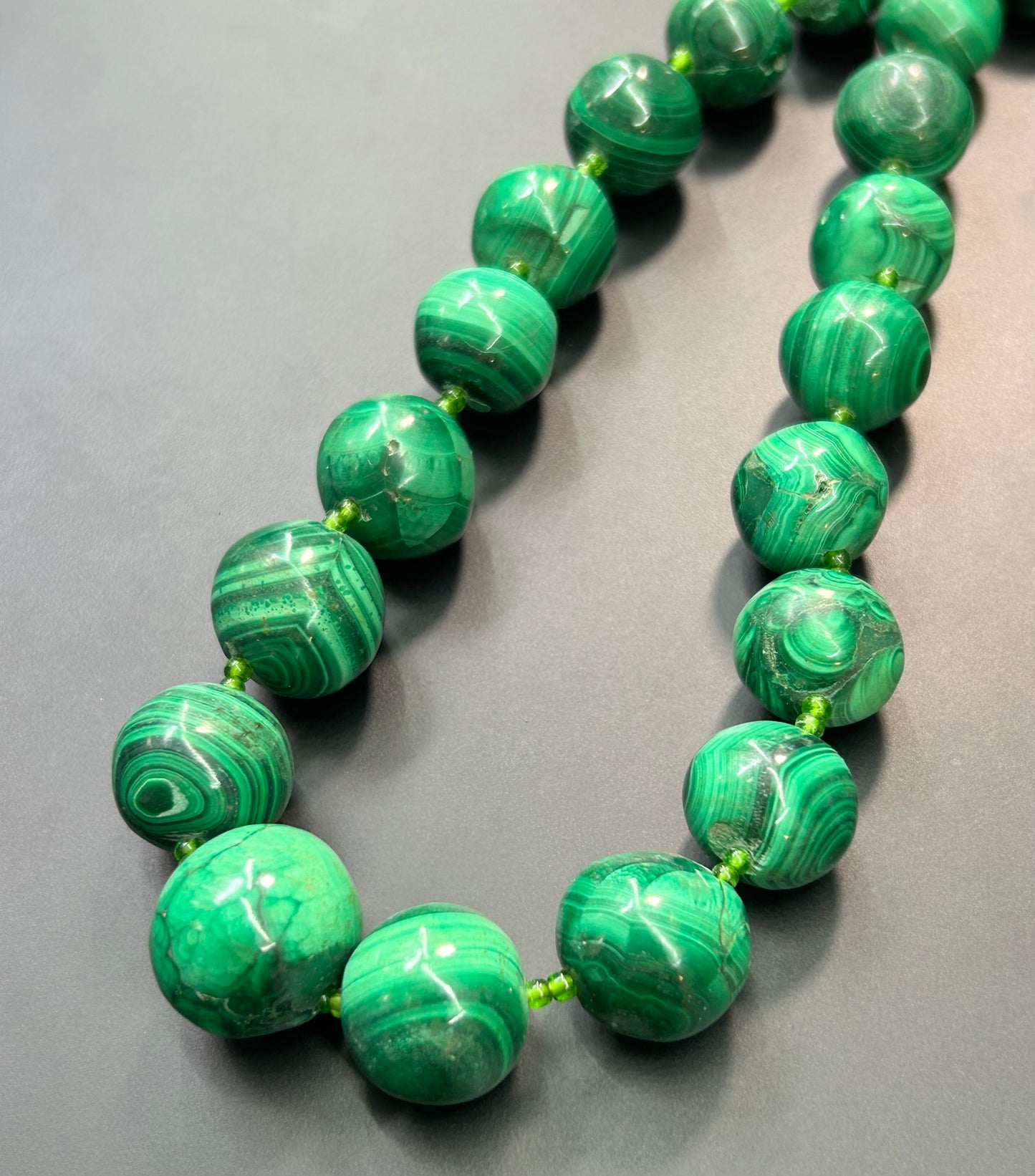 Large Malachite Necklace