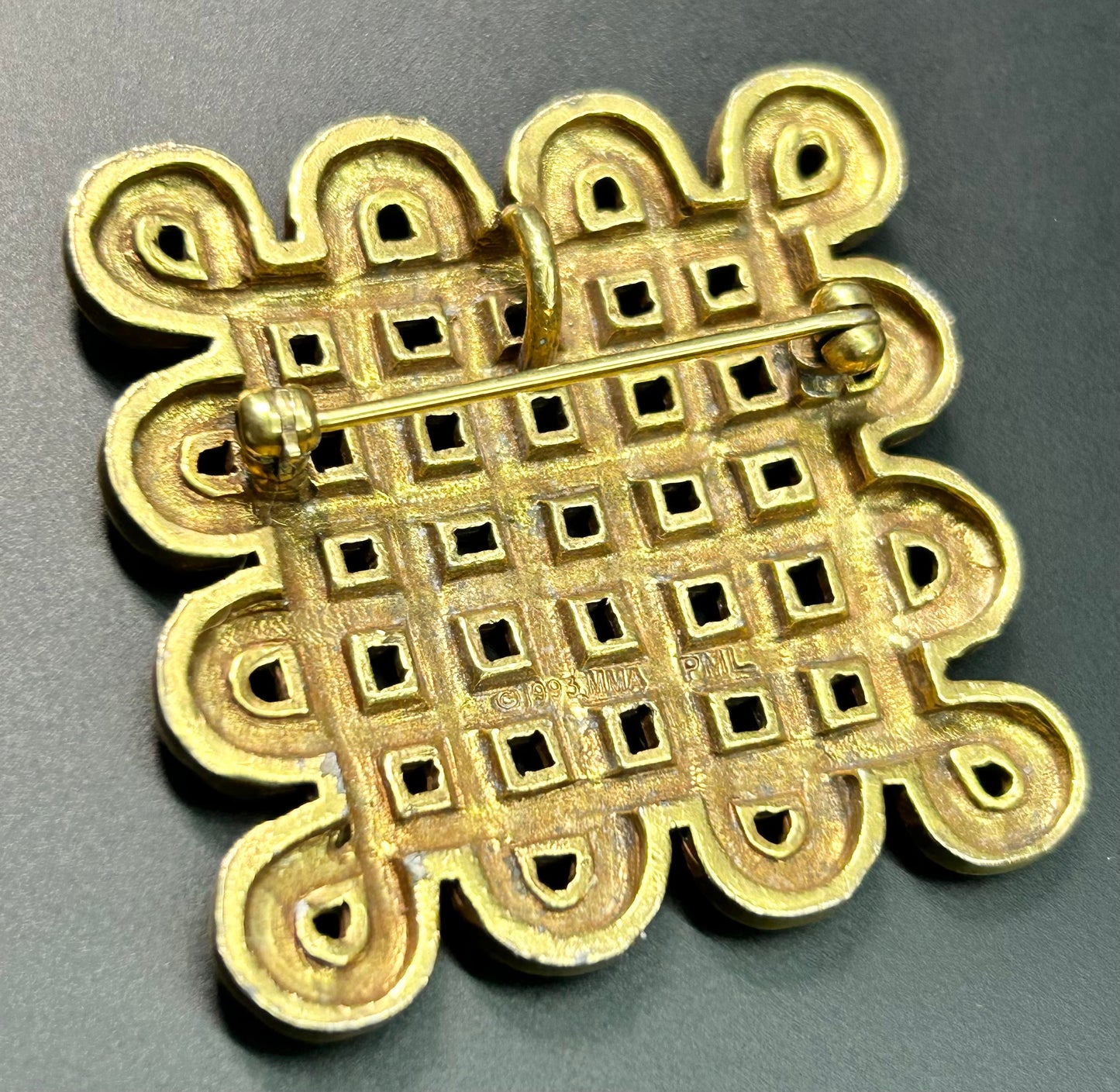 1993 MMA PML Celtic Knot Brooch or Pendant