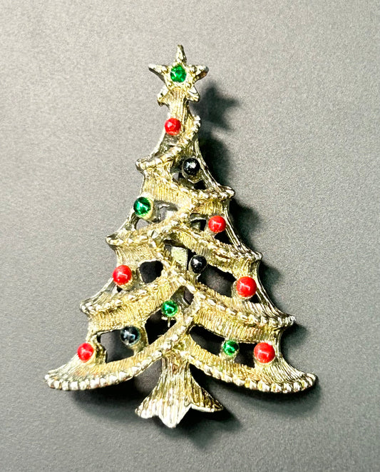 Christmas Tree Brooch