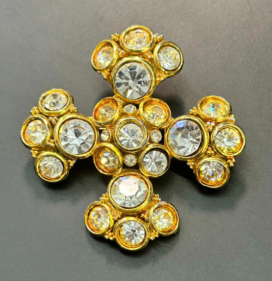 Rhinestone Brooch