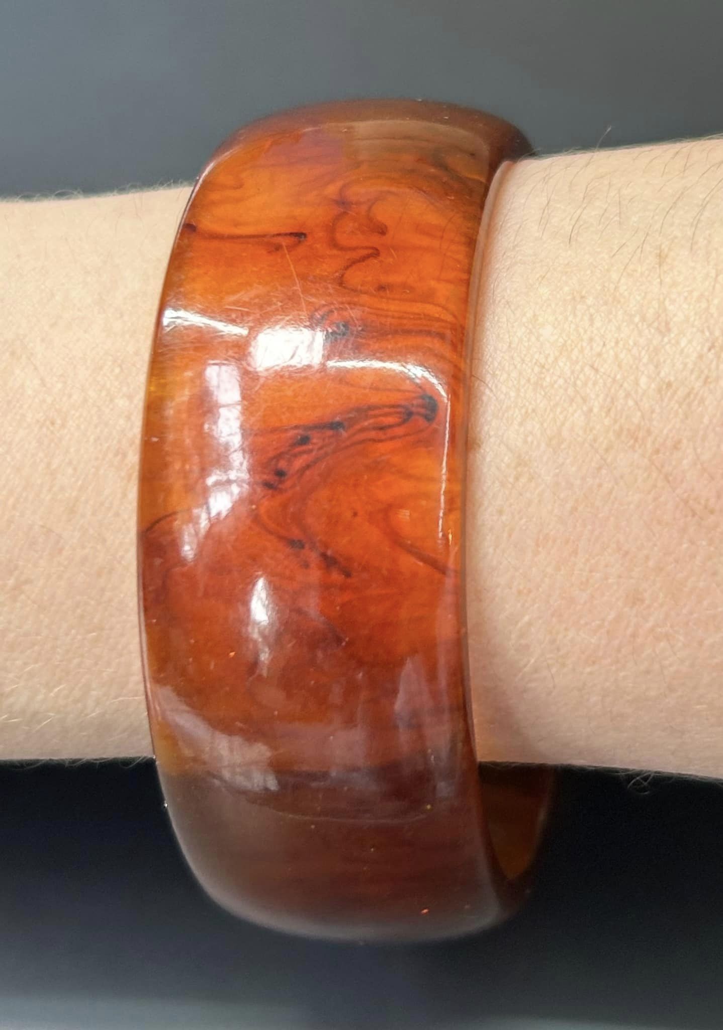 Acrylic Bangle Bracelet