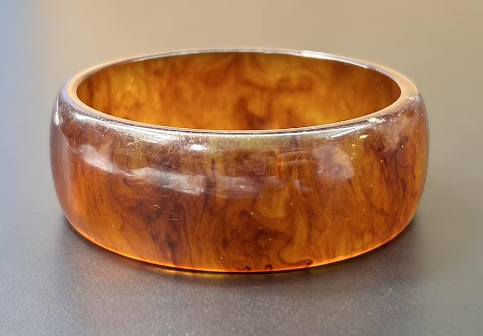 Acrylic Bangle Bracelet