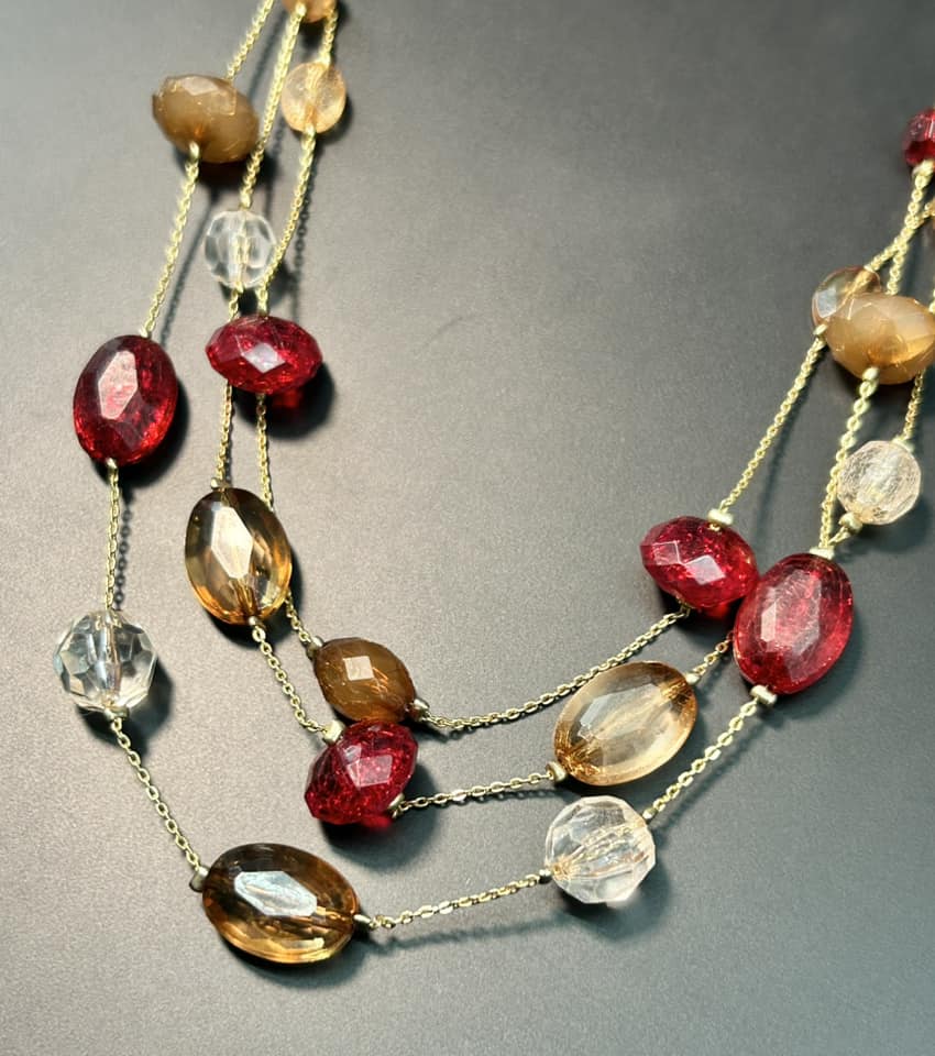 Avon 3 Strand Necklace