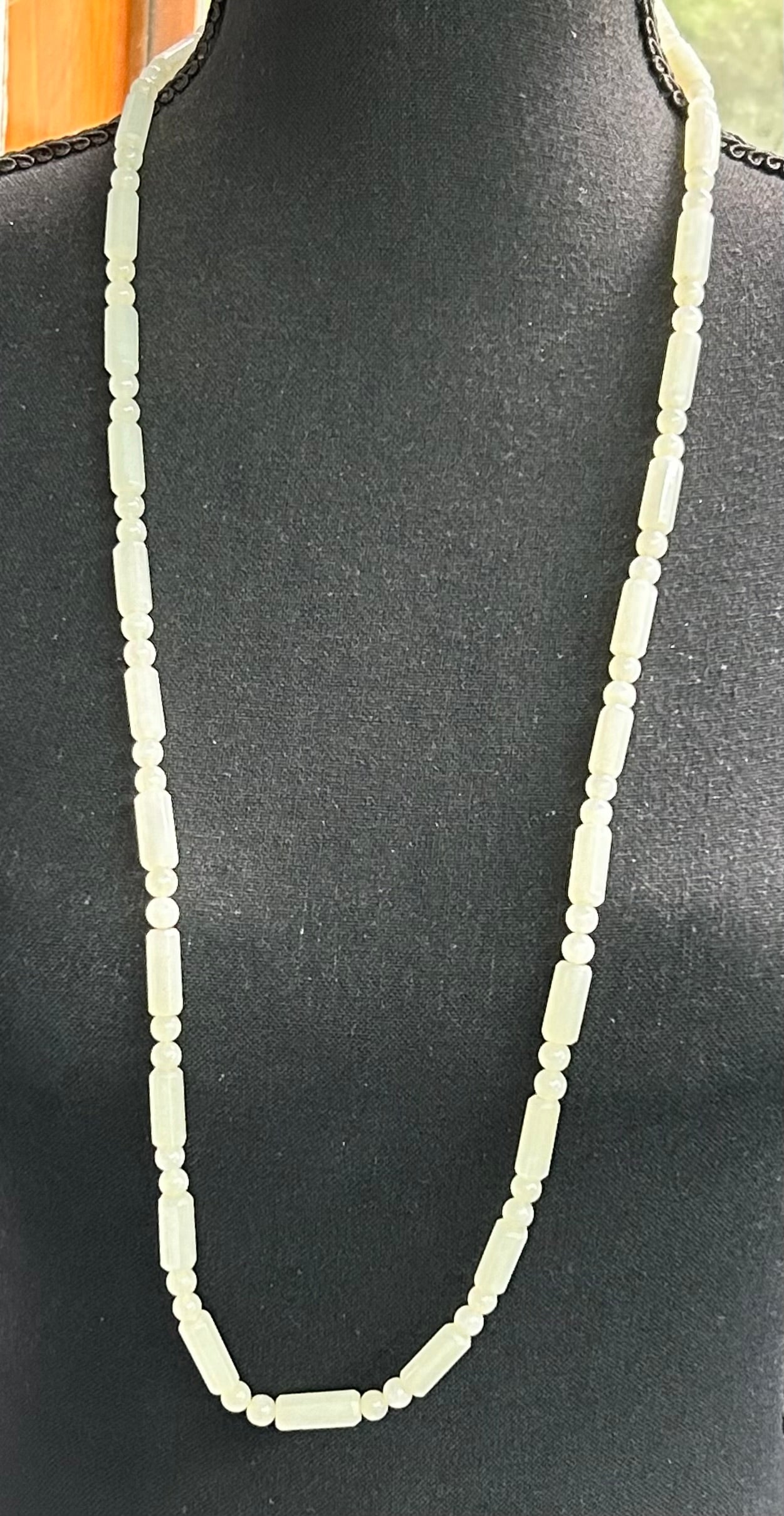 White Onyx Necklace