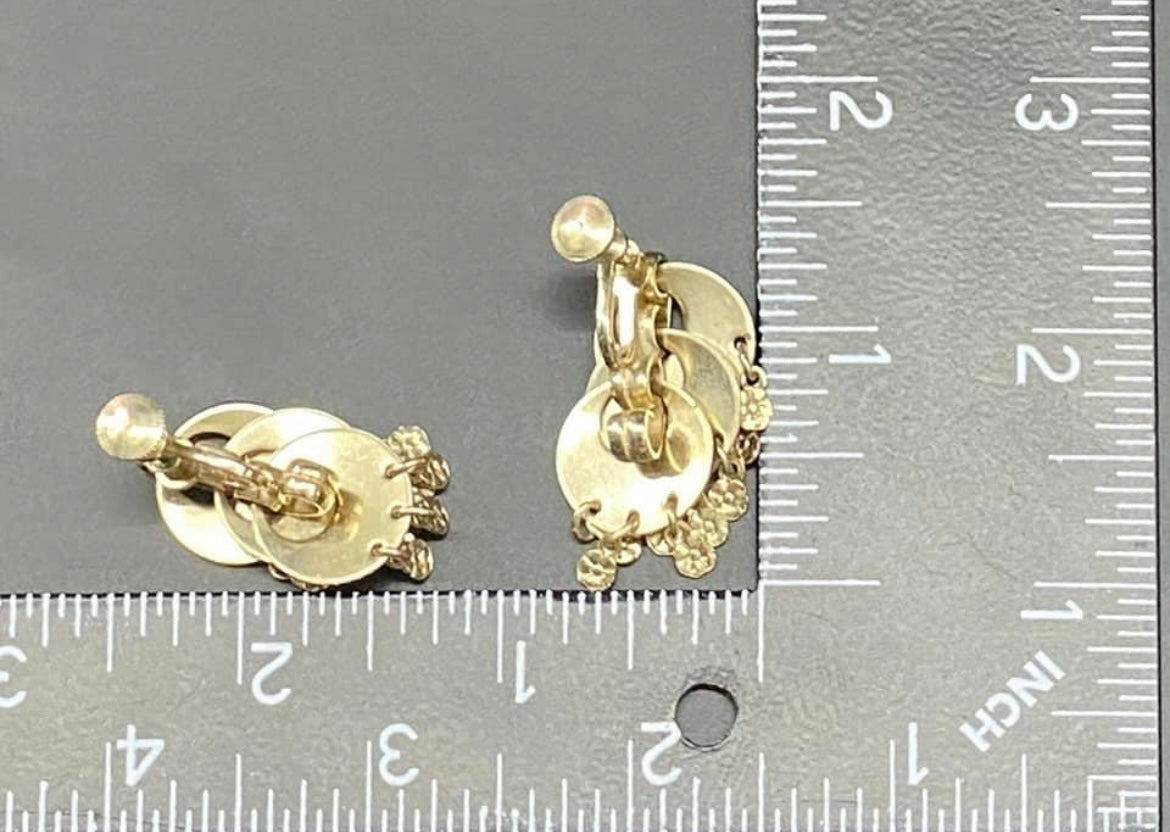 Vintage Screw Back Earrings