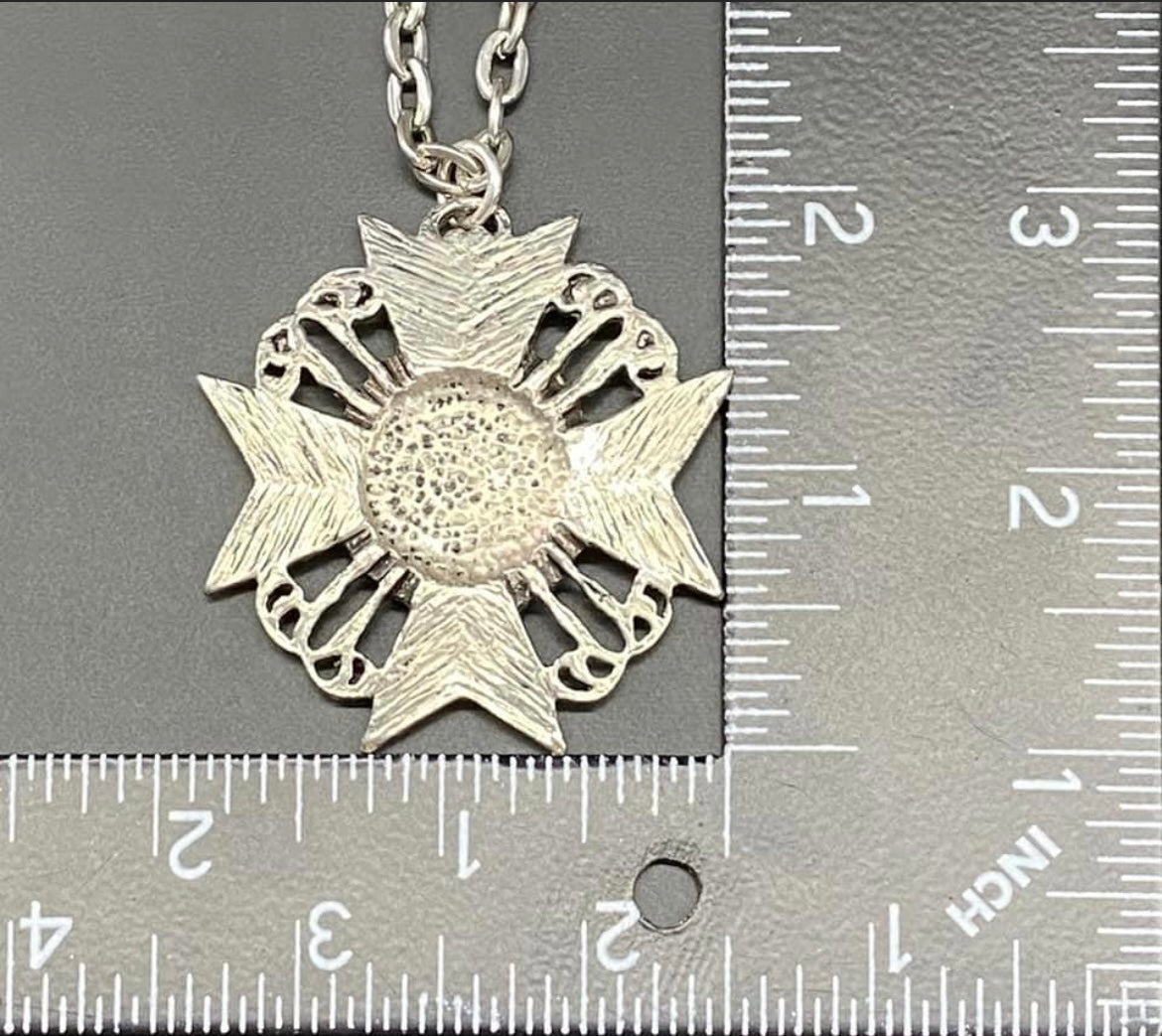 Vintage Crest Necklace