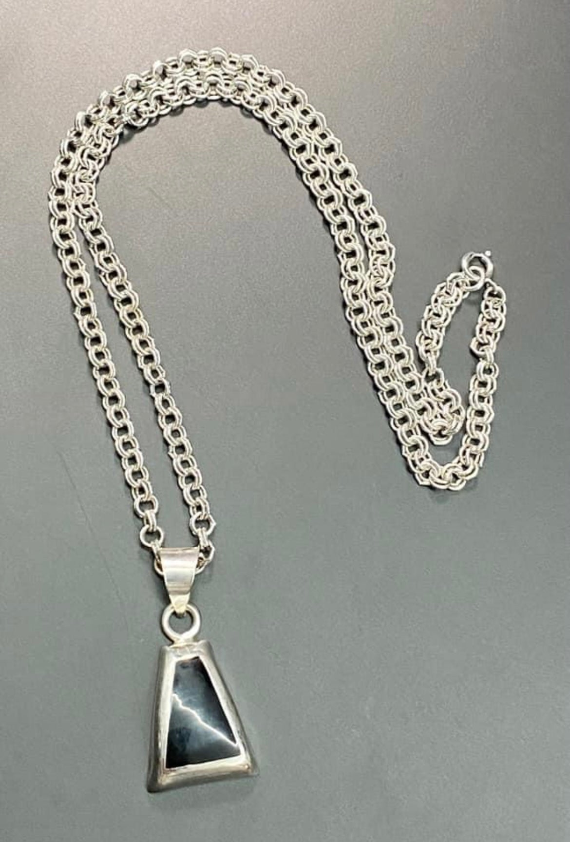 Mexico Black Pendant Necklace