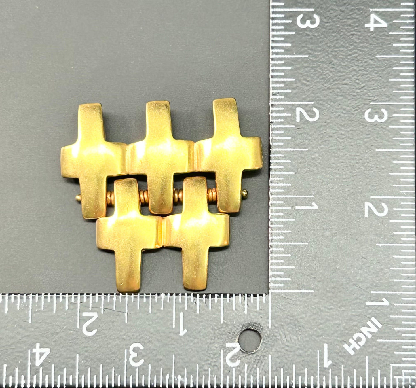 Robert Lee Morris Cross Brooch