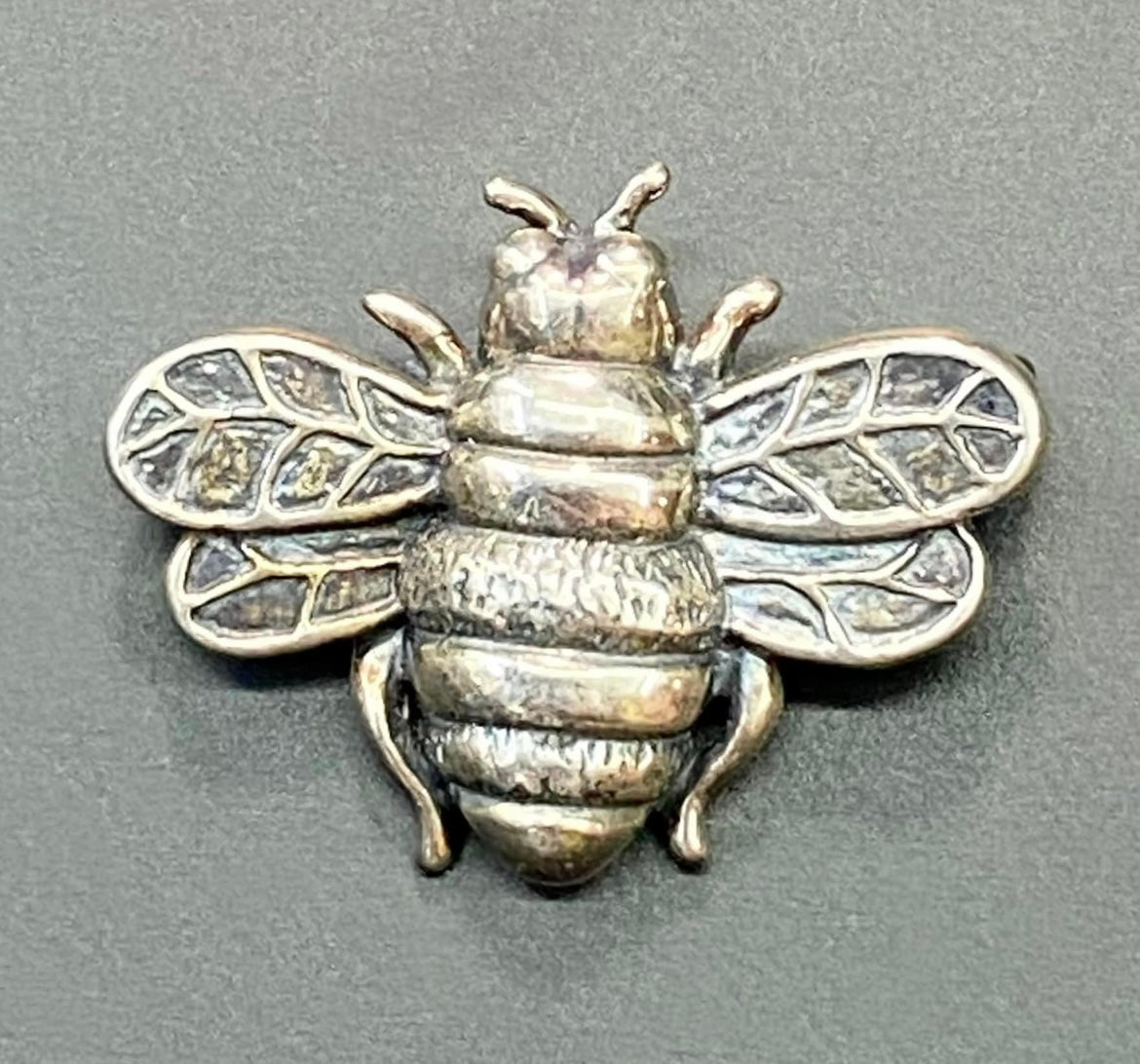 JHB Sterling Silver Bee Brooch