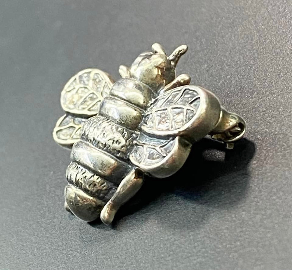 JHB Sterling Silver Bee Brooch