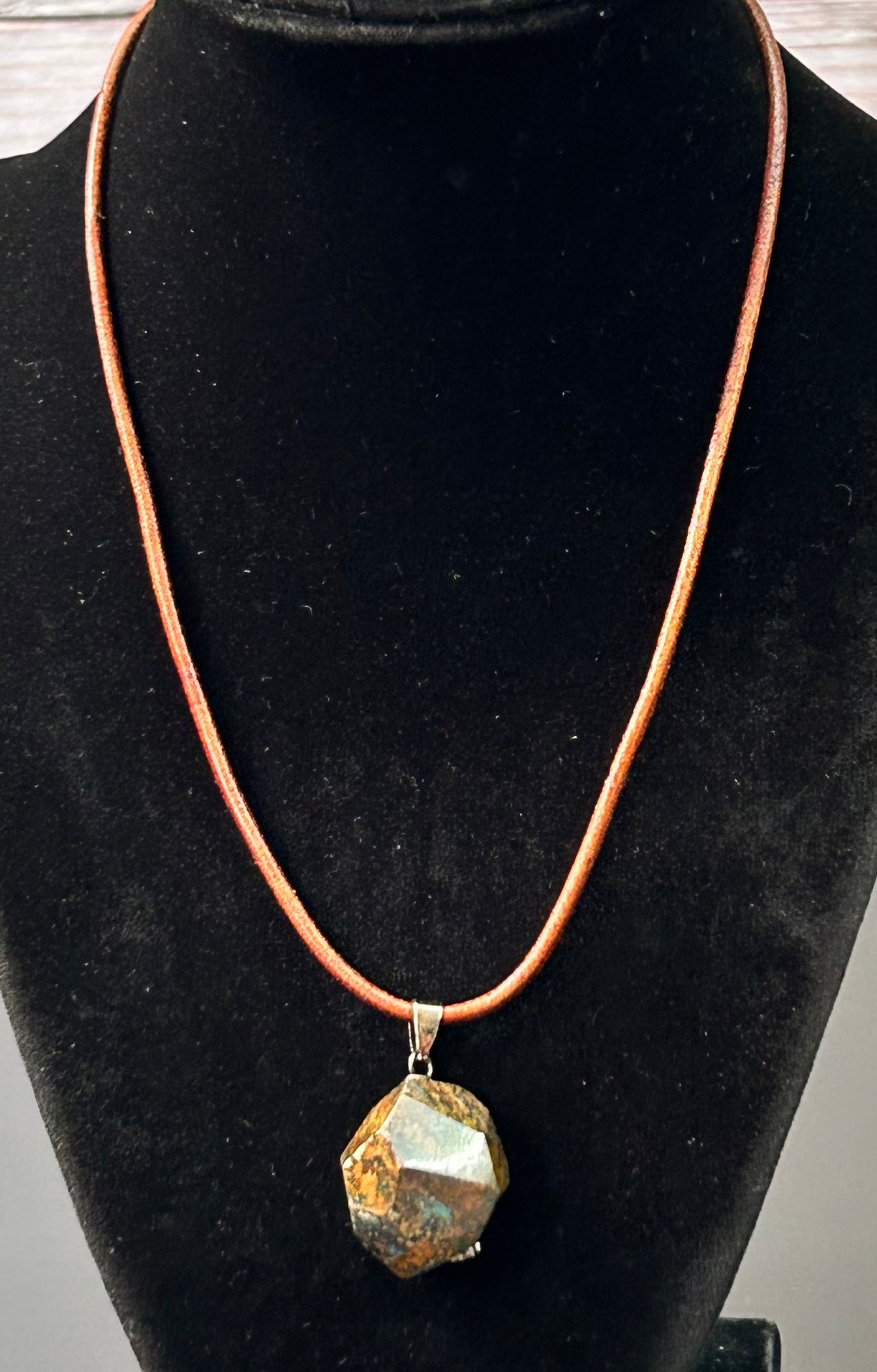 Boulder Opal Pendant Necklace