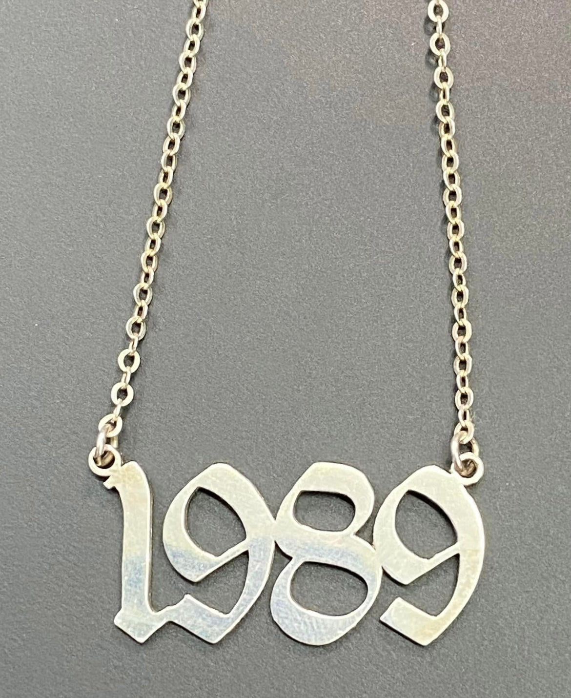 Sterling Silver 1989 Necklace