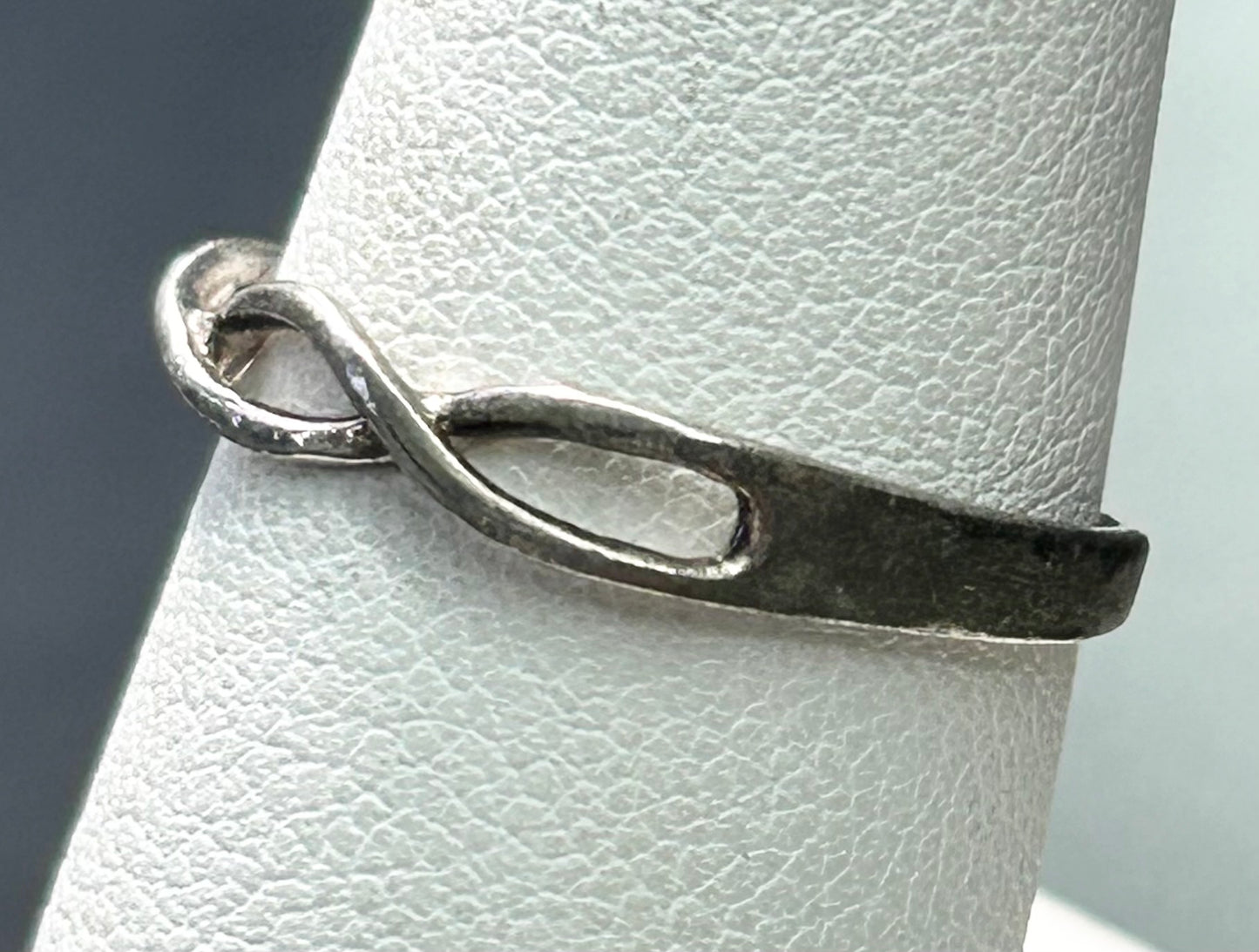 HAN Sterling Silver Braided Band Ring Size 8