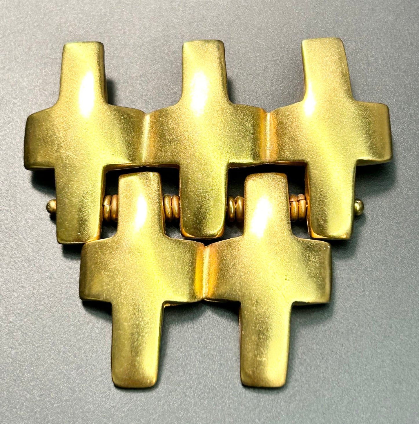 Robert Lee Morris Cross Brooch