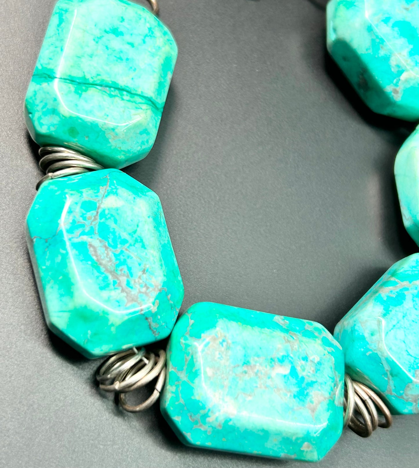 Chrysocolla Chunky Bracelet