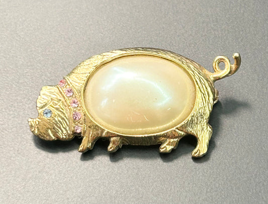 Pig Brooch