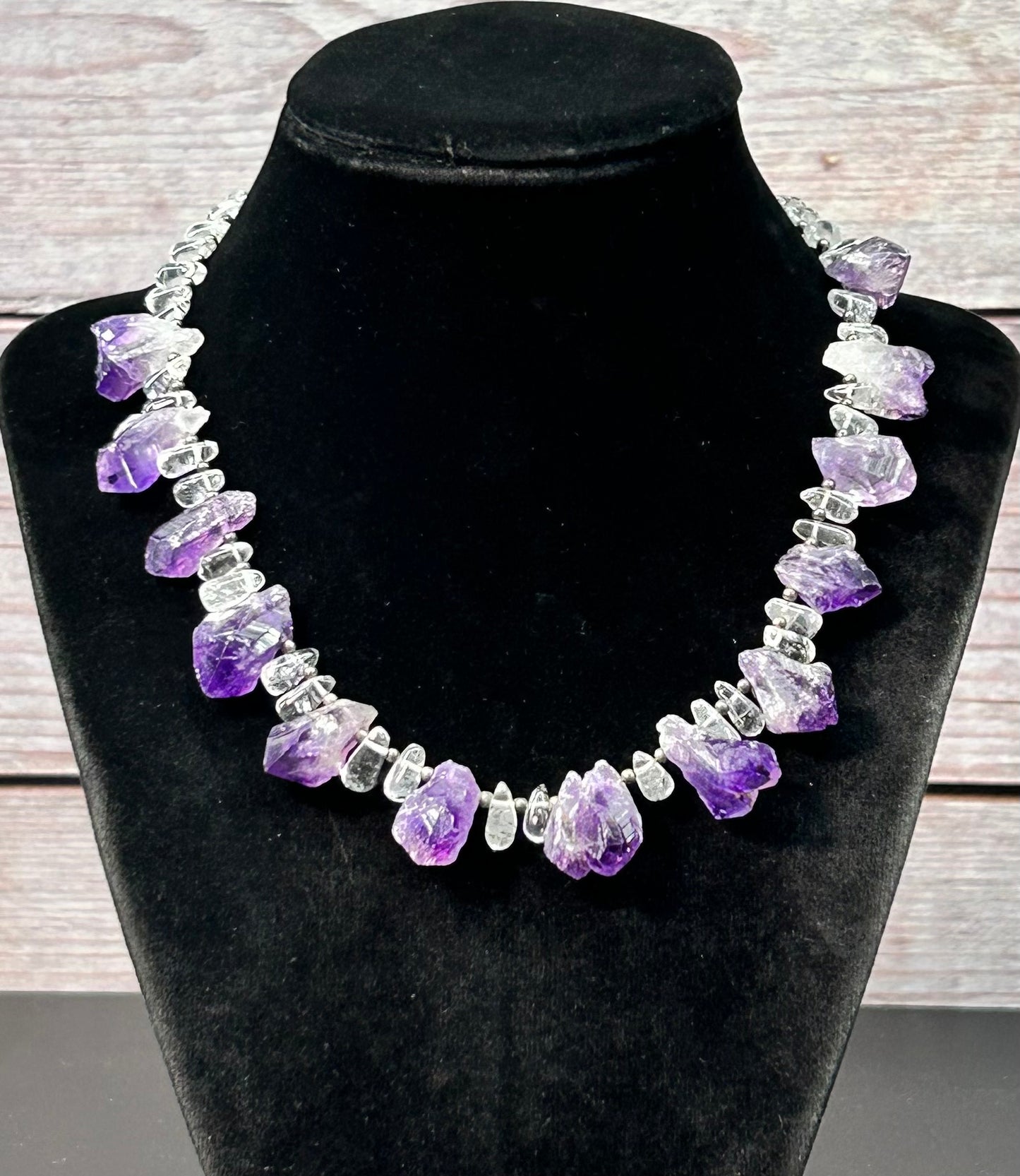 Chunky Amethyst Necklace