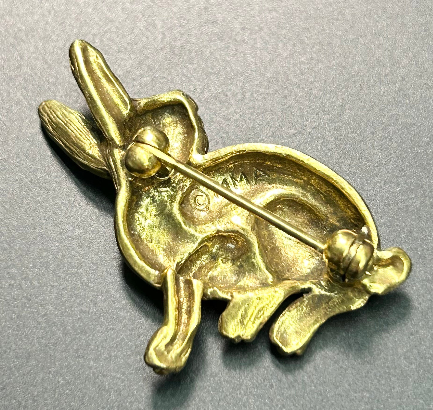 Vintage MMA Rabbit Brooch