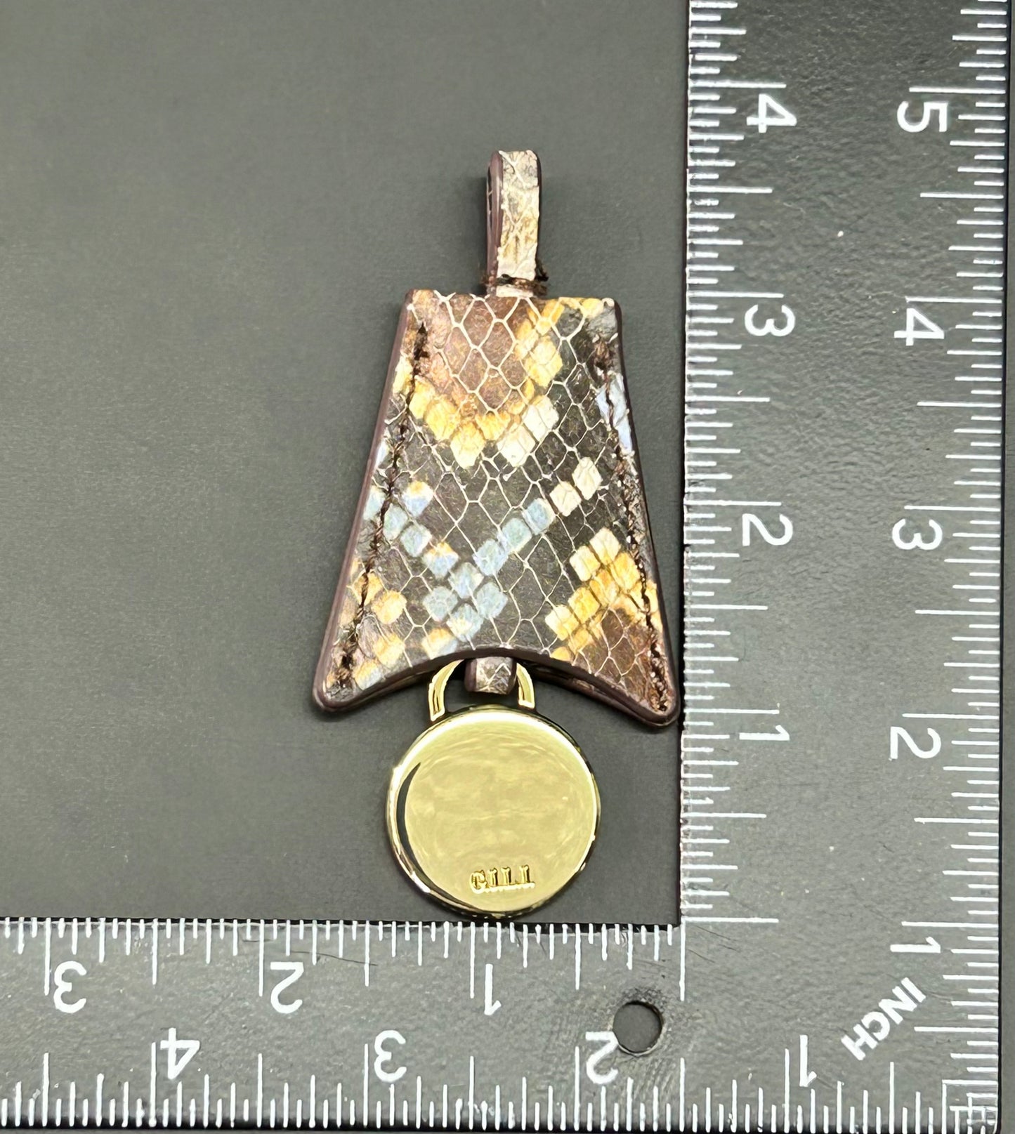 G.I.L.I Snake Print Key Chain