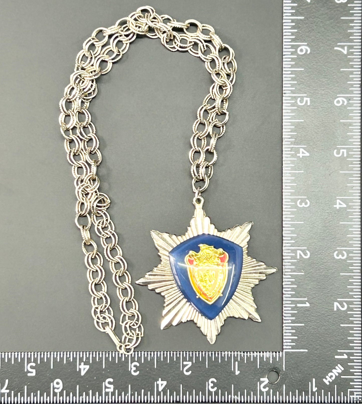 Vintage Heraldic Necklace