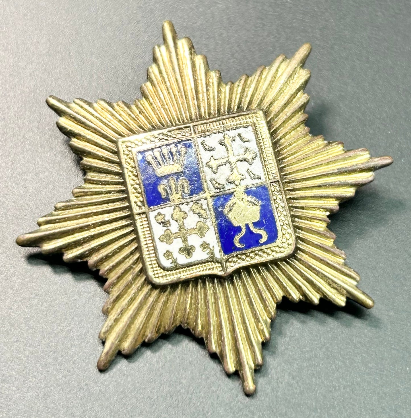 Kensington 13th Battalion of London Symbol Antique Pendant Brooch