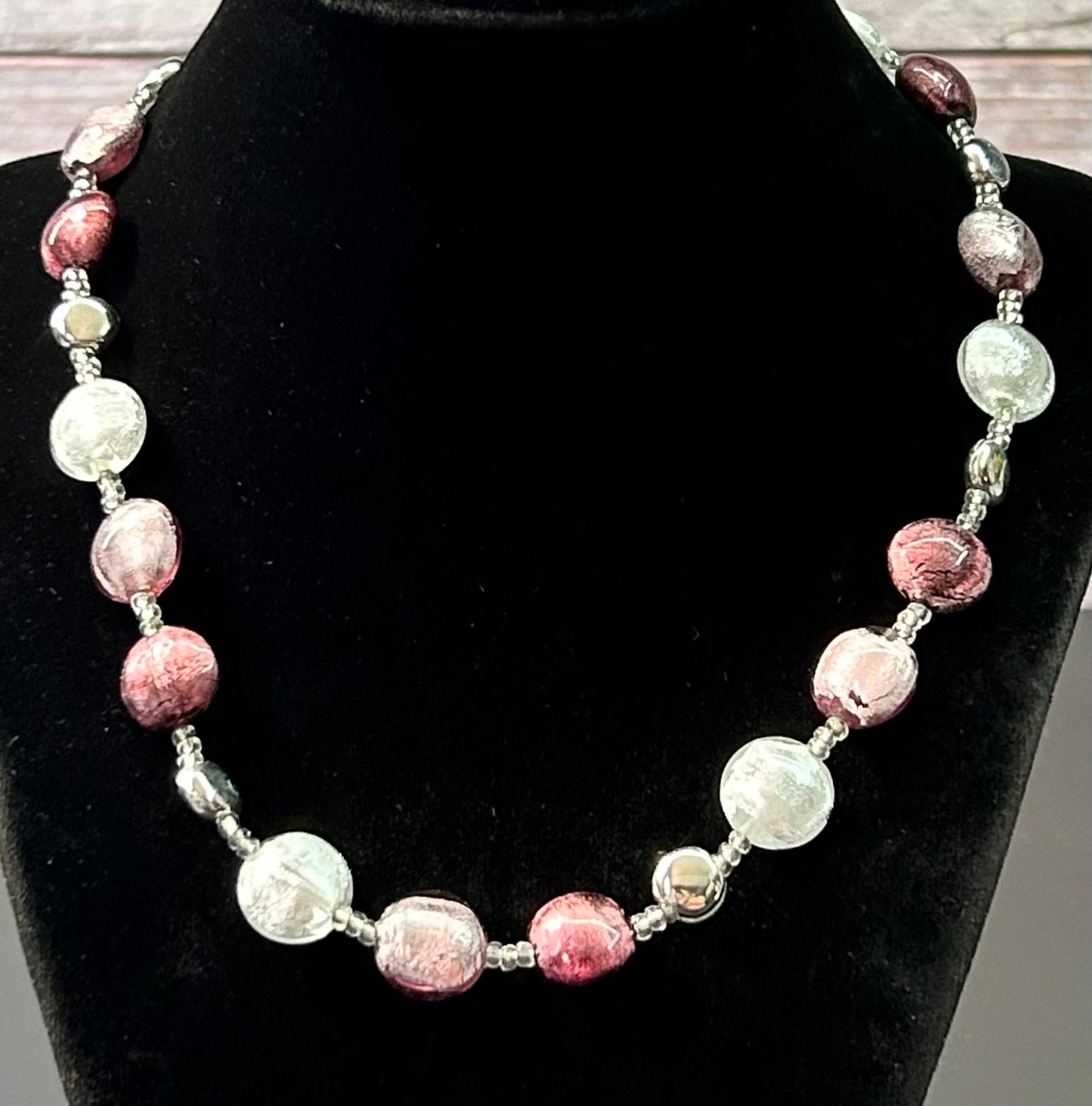Glass Bead Necklace