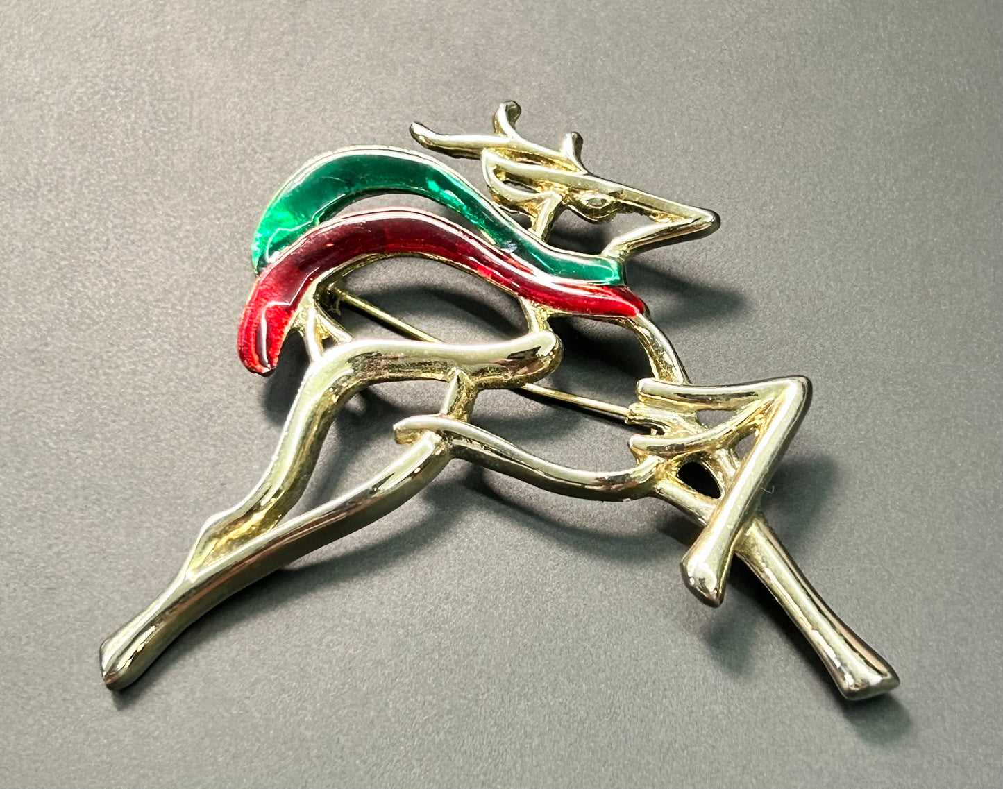 Danecraft Reindeer Brooch