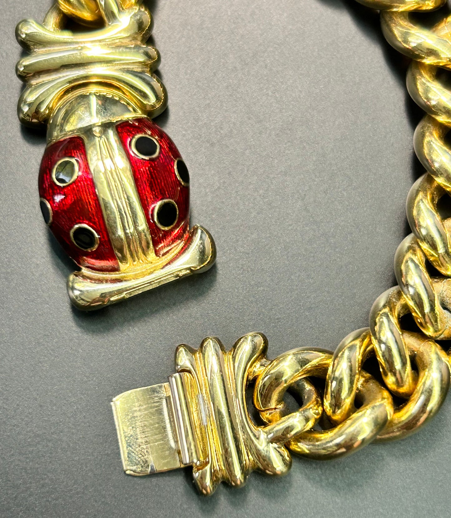Joan Rivers Ladybug Bracelet