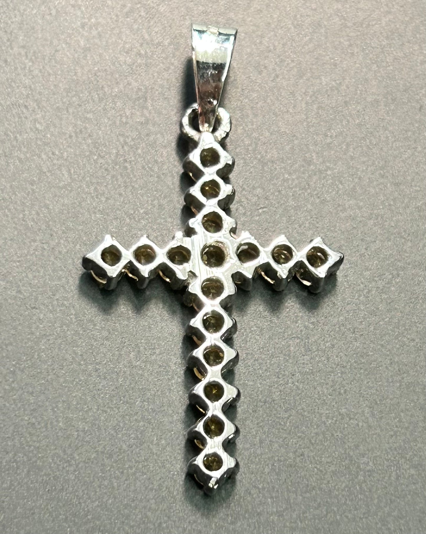 CZ Cross Pendant