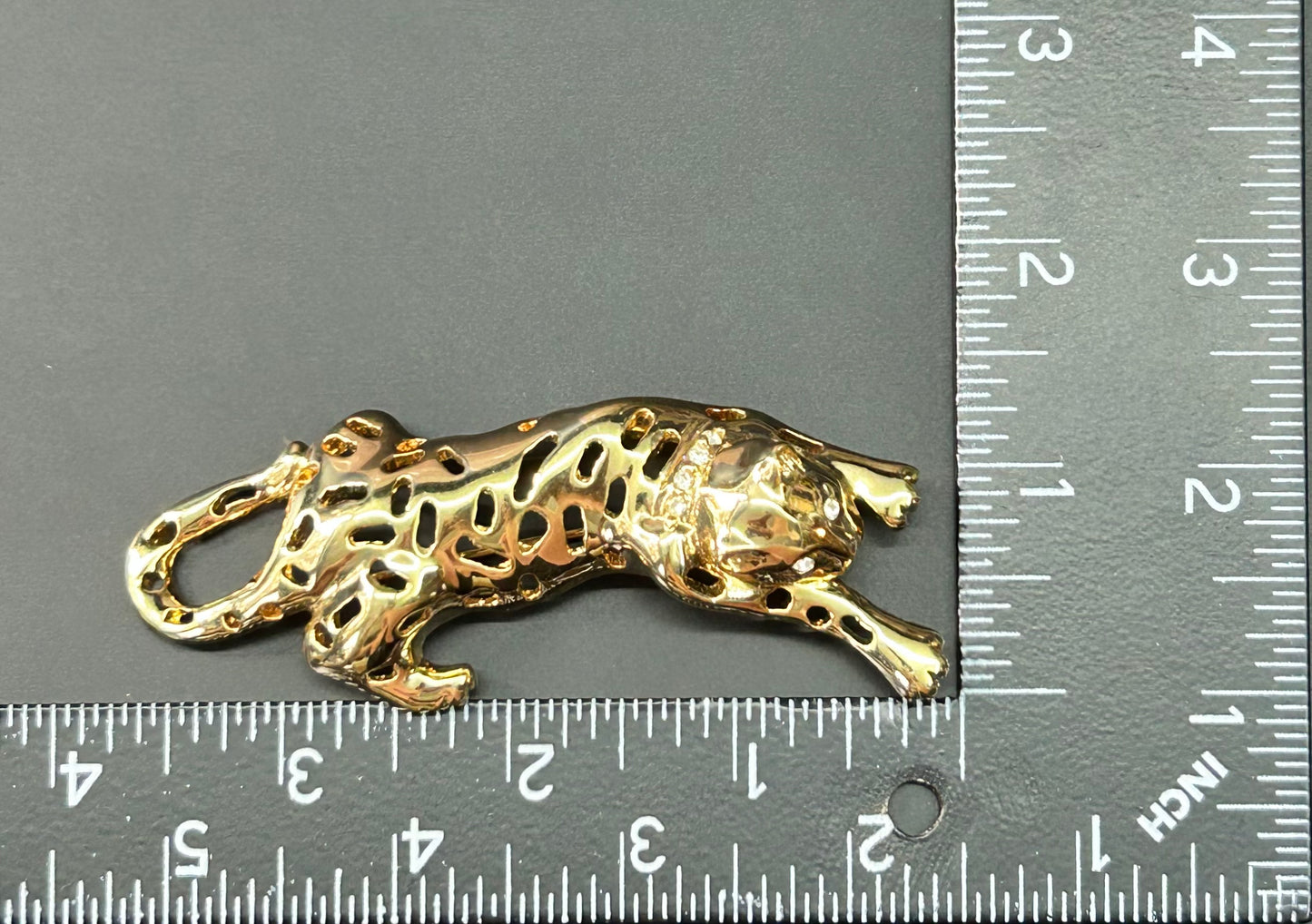 Lady Remington Cheetah Brooch