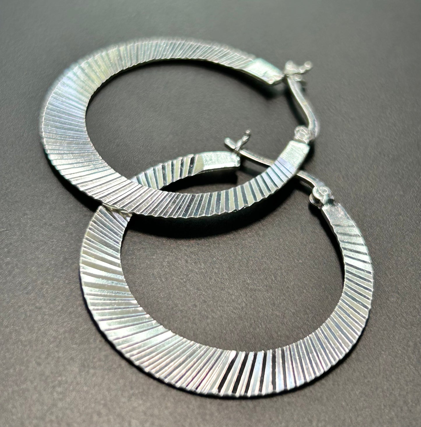 Sterling Silver Hoop Earrings