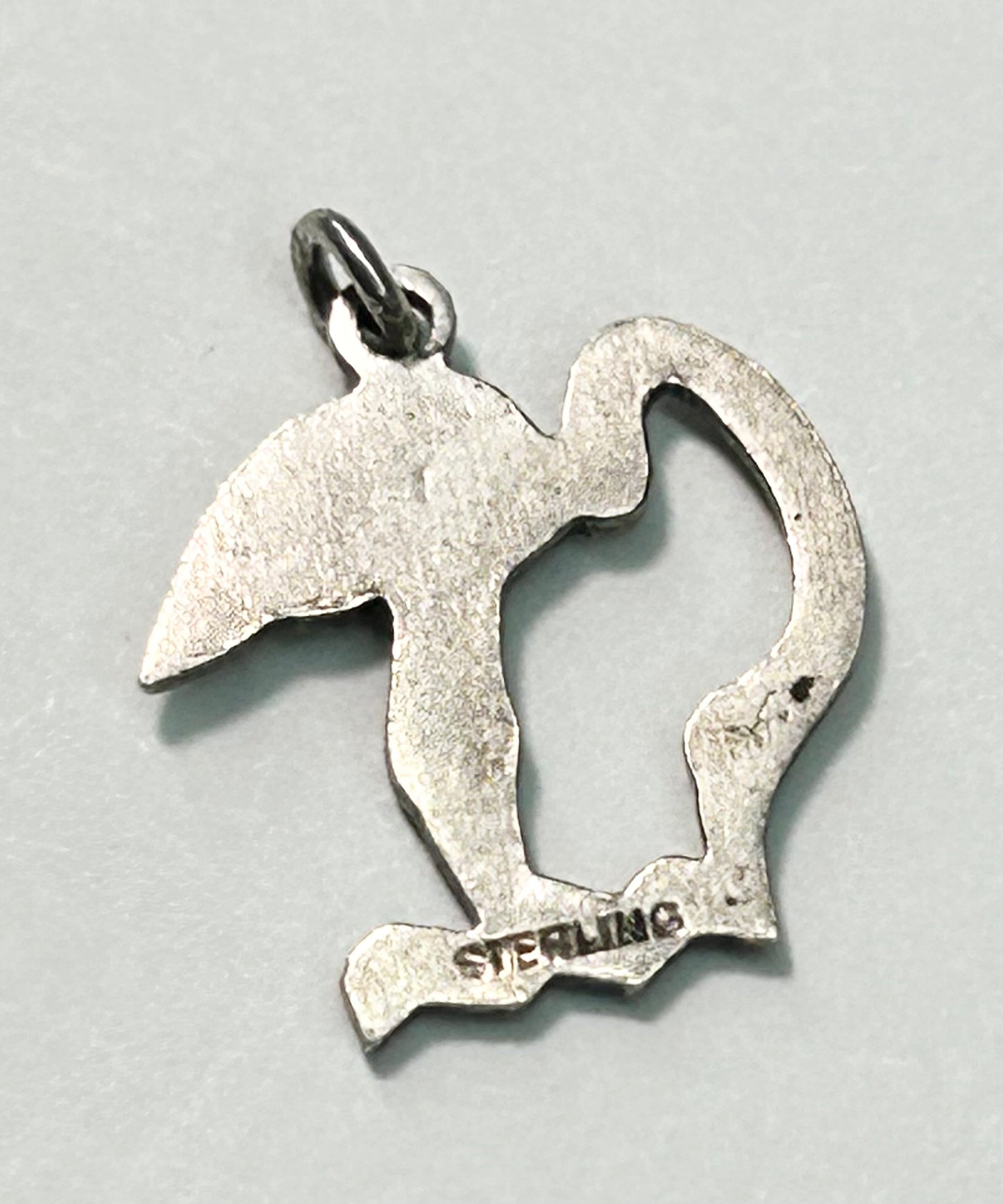 Sterling Silver Flamingo Charm or Pendant