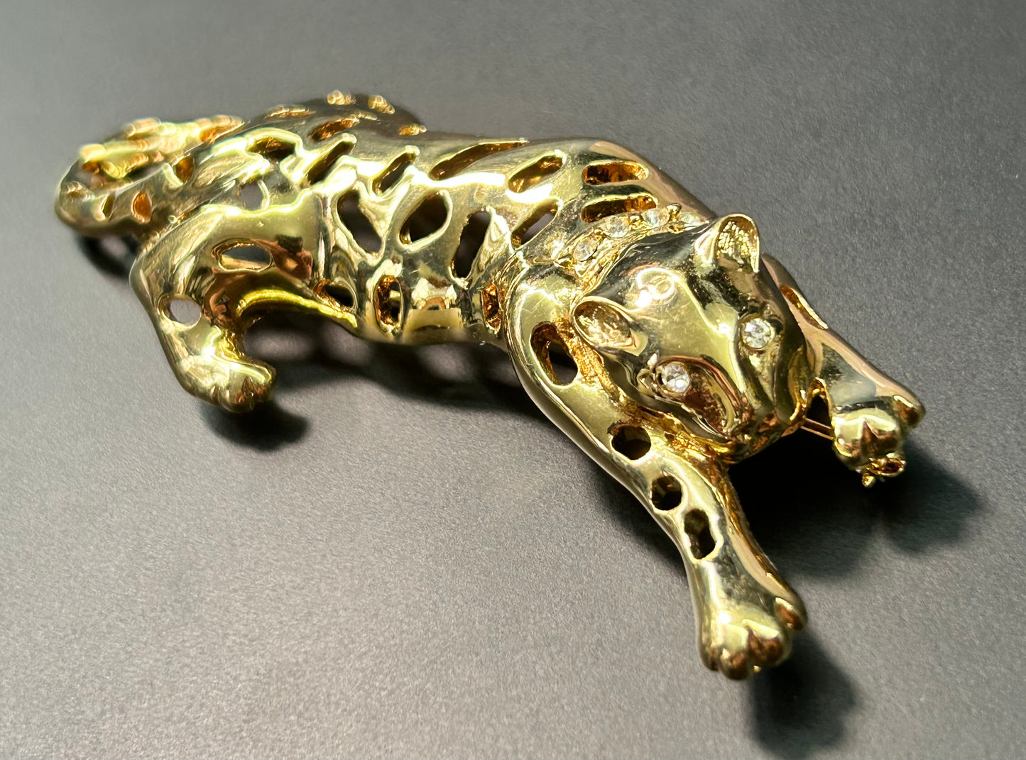 Lady Remington Cheetah Brooch