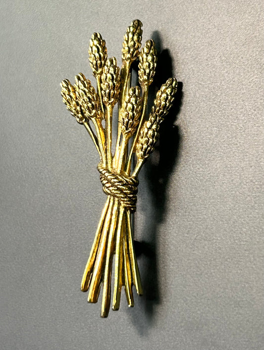 Bushel of Wheat Brooch