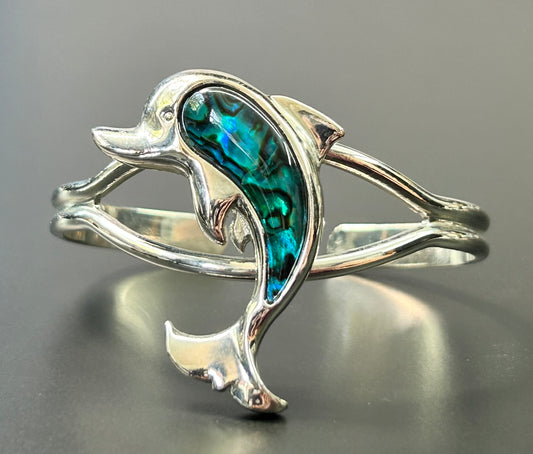 Dolphin Cuff Bracelet