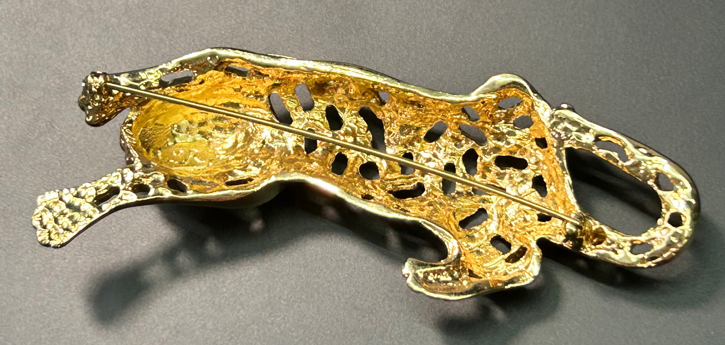 Lady Remington Cheetah Brooch