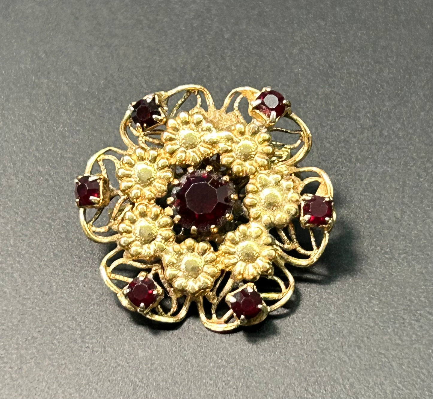 Vintage Flower Brooch