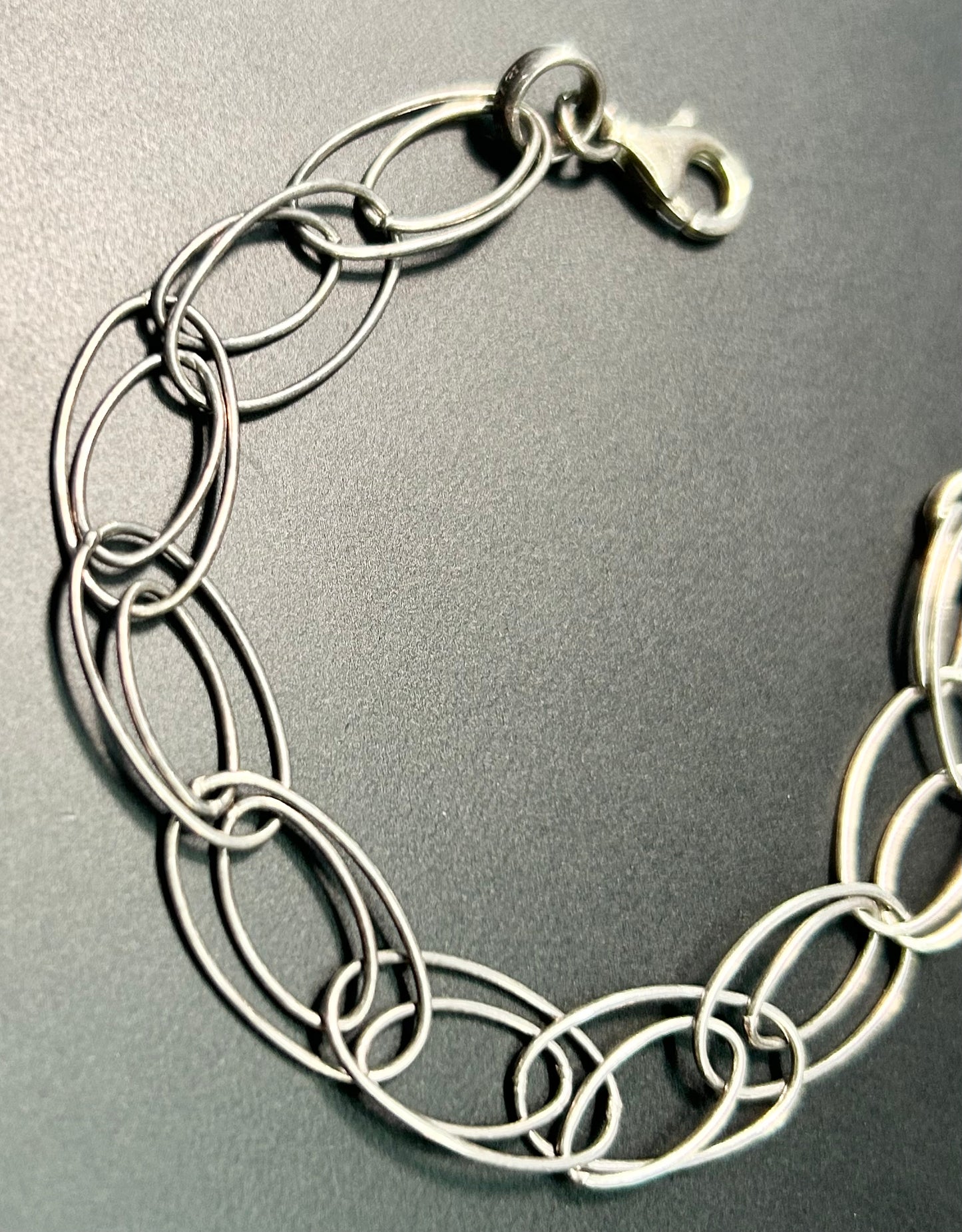 Sterling Silver Double Link Bracelet