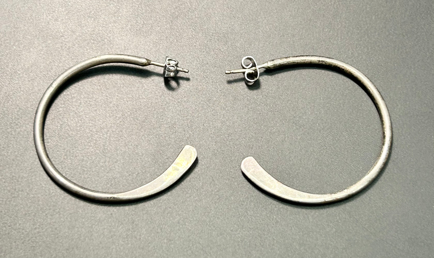 Sterling Silver Hoop Earrings